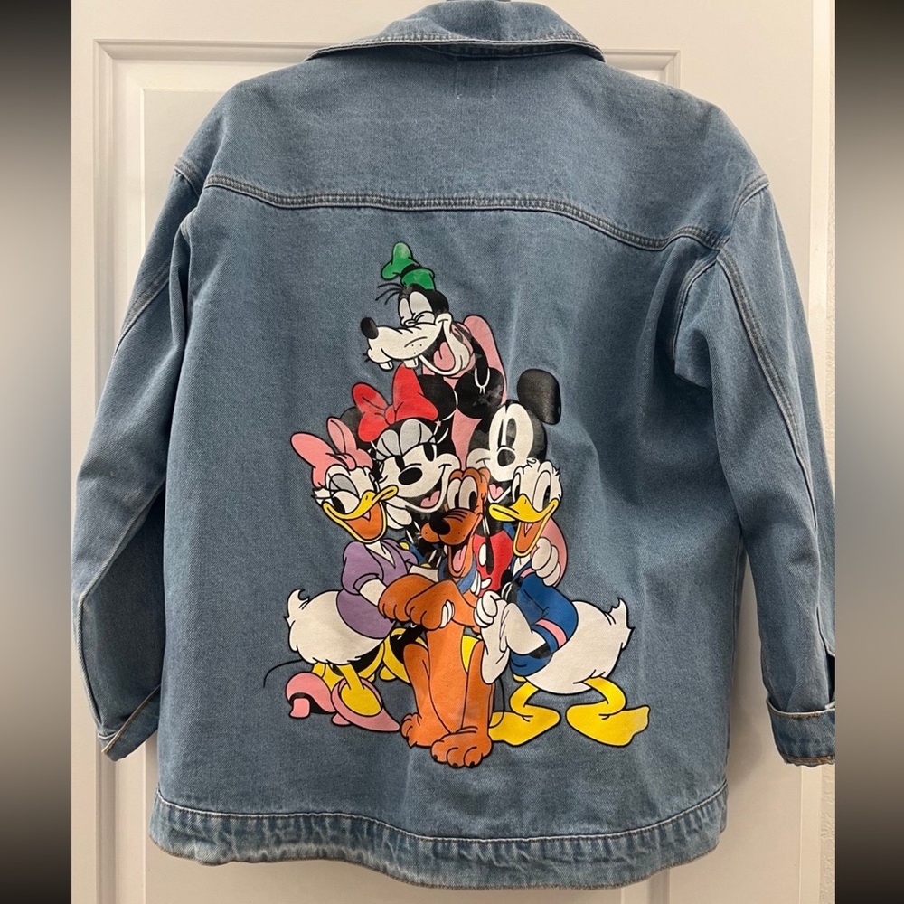 Disney primark oversized denim jacket